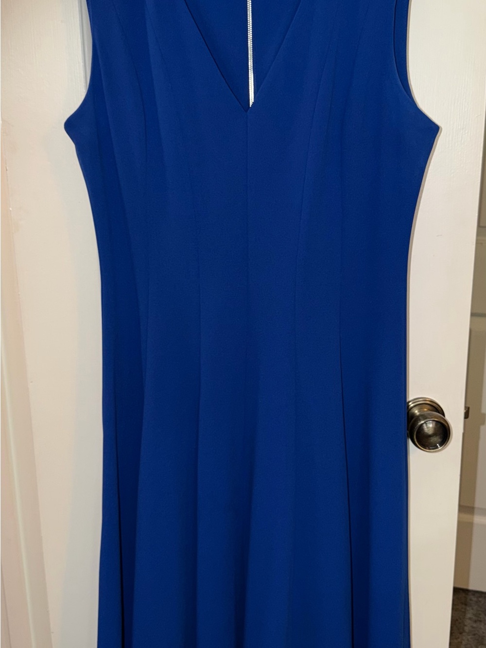 Dillard’s Calvin Klein Fit and Flare Royal Blue Dress size 12